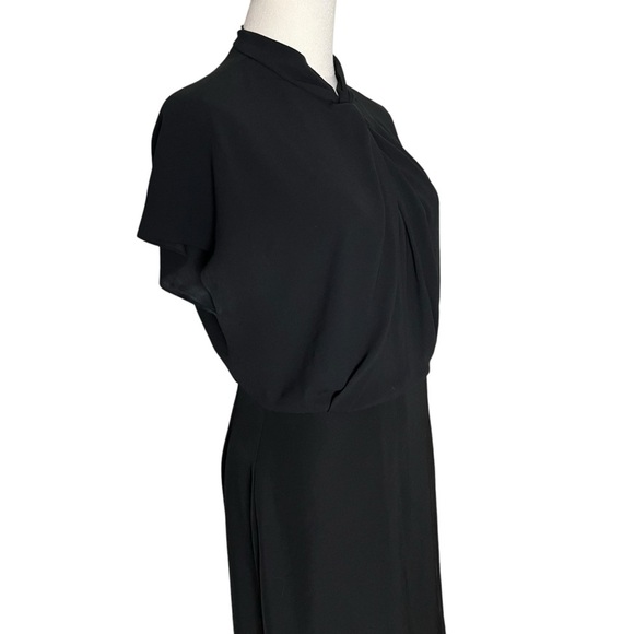 MM.LaFleur Black Crepe Adelaide Dress NWOT Size 4 - Picture 10 of 16